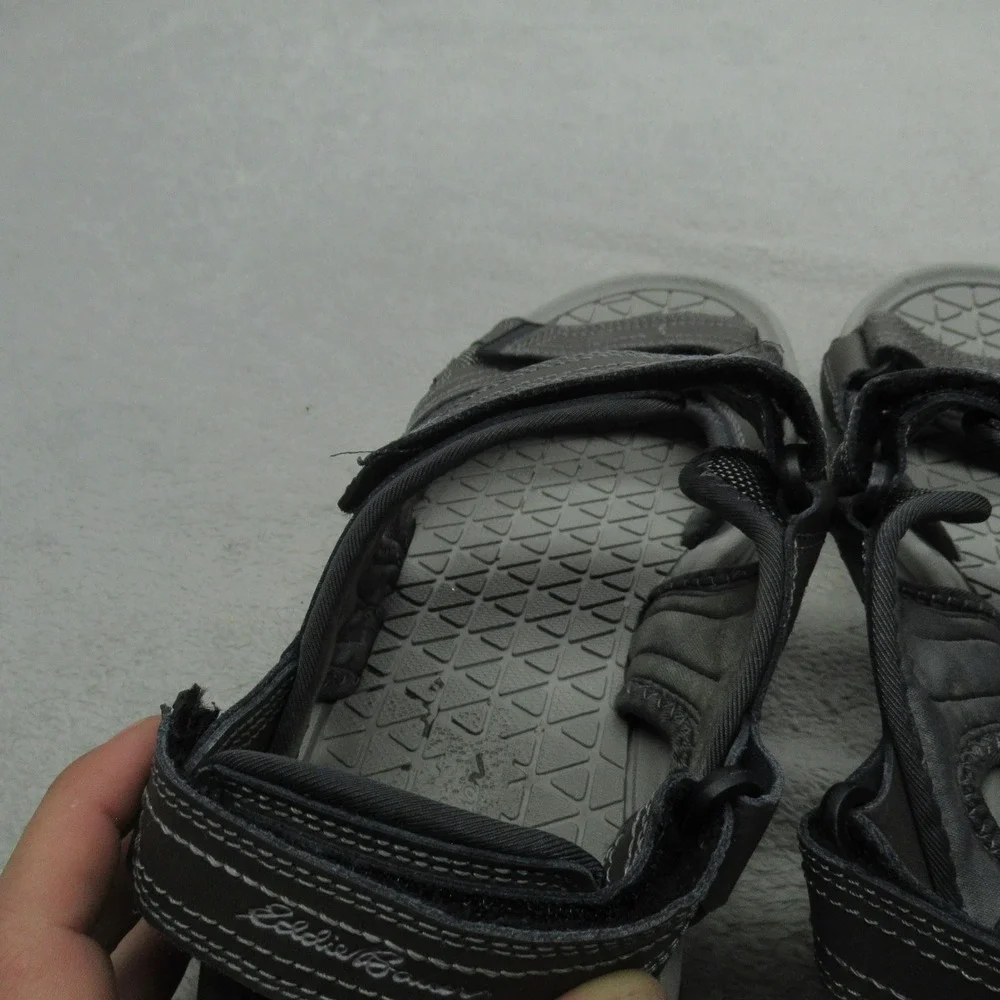 Eddie Bauer Mens 13 Nick Sandals Black Adjustable Straps Casual Outdoor Hiking‎